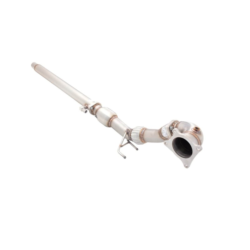XForce 3″ Stainless Steel 3″ Down Pipe and High Flow Cat | Volkswagen MK6 Golf R