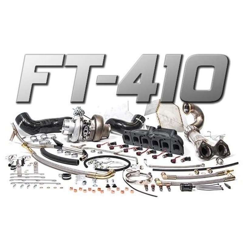 3.2 VR6 Turbo Kit: FT410 Mk4/5 w/Ceramic Coated Turbo and Race Grade Connecting Rod Bearings