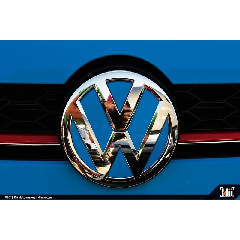 VW Front Badge Insert – Cornflower Blue