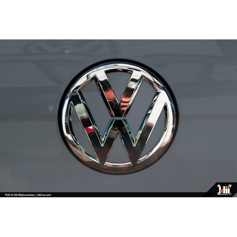 VW Rear Badge Insert – Urano Gray
