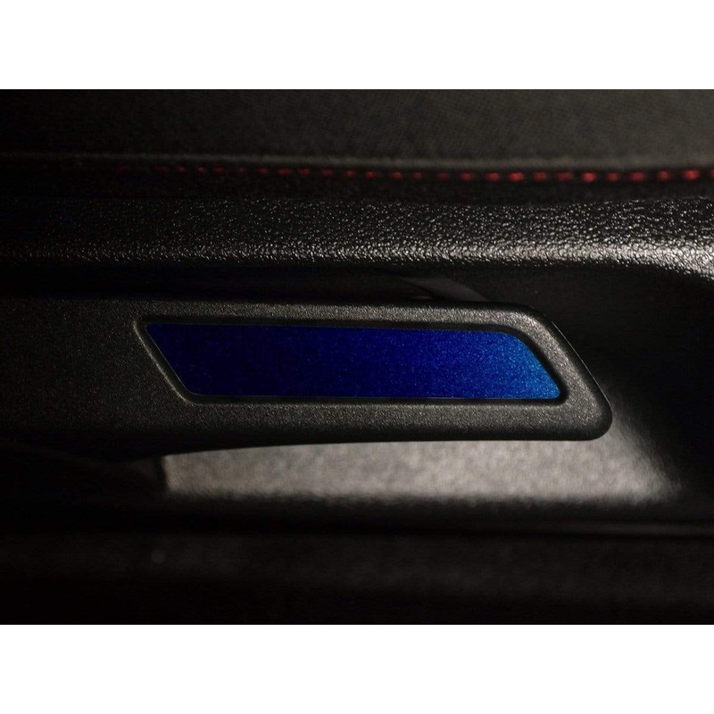 VW Seat Lever Insert Set – Shadow Blue Metallic