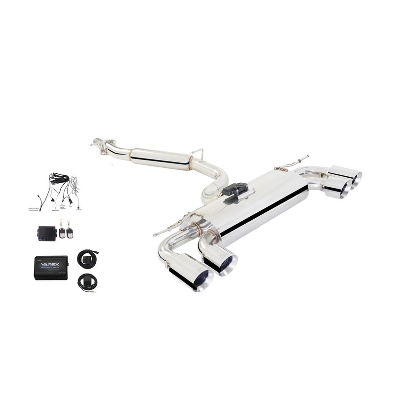 X-Force 3″ Stainless Steel Cat-back System with Varex Muffler and Smartbox | Mk7.5 Golf R