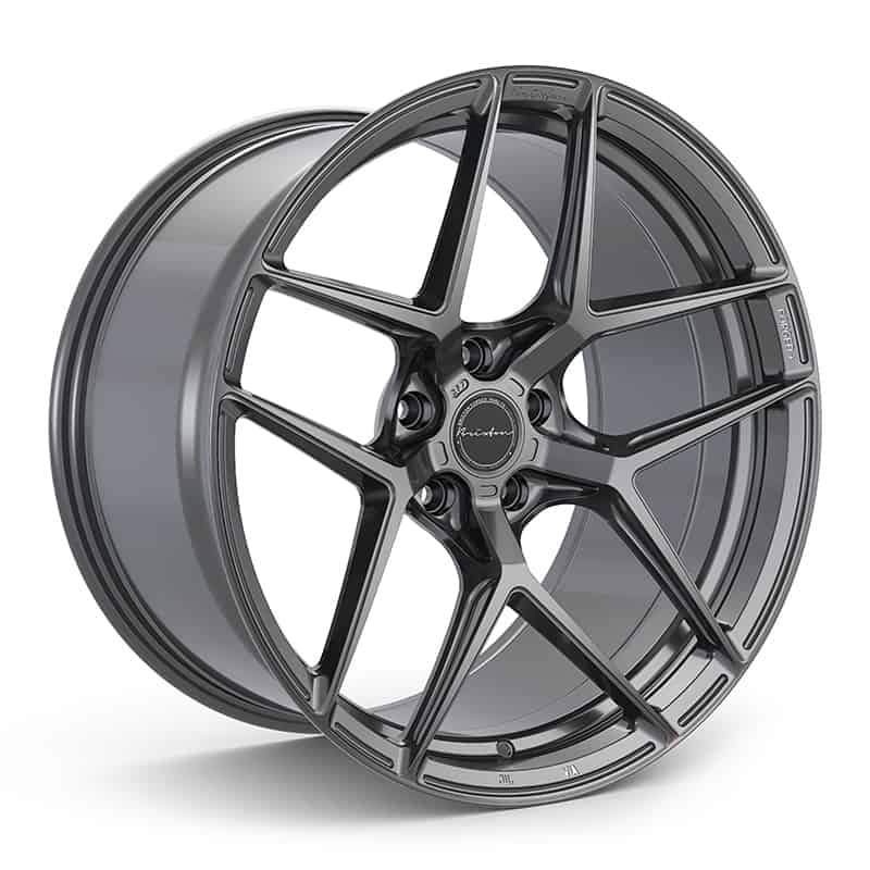 Brixton Forged RF7 19″ Porsche 718 Cayman/Boxter Fitment – Satin Gunmetal