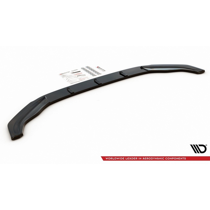 Maxton Design Gloss Black Front Splitter | Volkswagen Mk7 Golf R