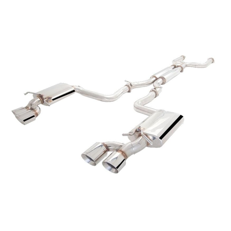 XForce Twin 3″ Stainless Steel Cat-Back System | Mercedes-Benz C63 AMG