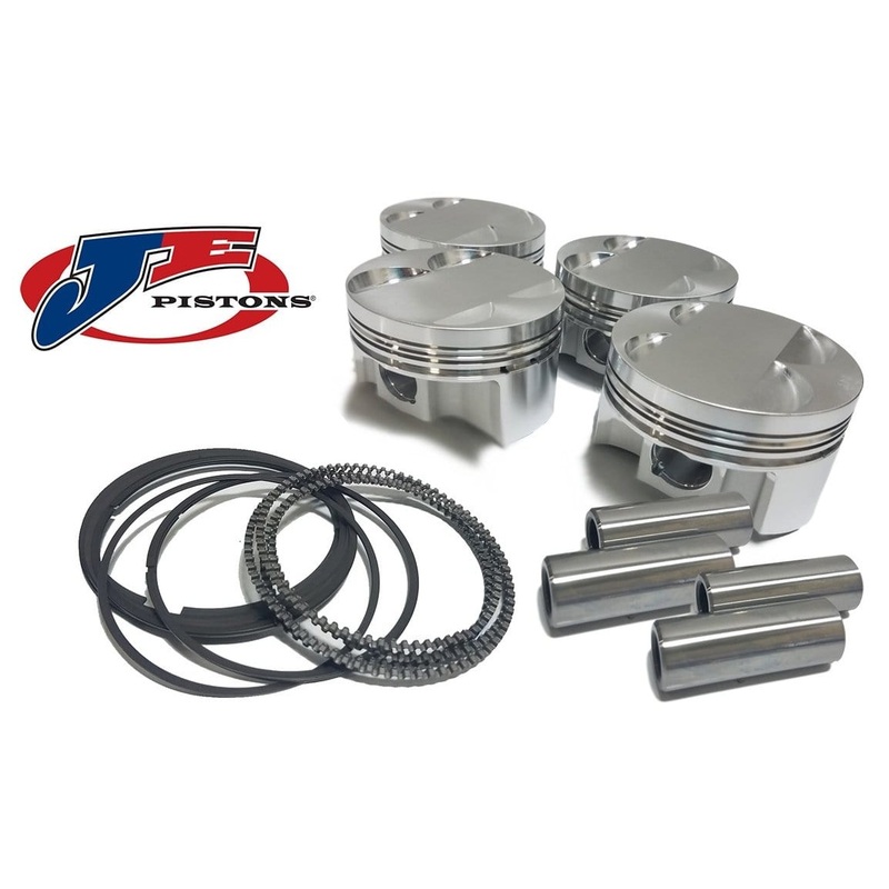 23mm Pin FSR Piston Set By JE – 82.5mm Standard Bore | 9.6:1 CR | Stock Stroke – 92.8mm – VW/Audi 2.0T TSI