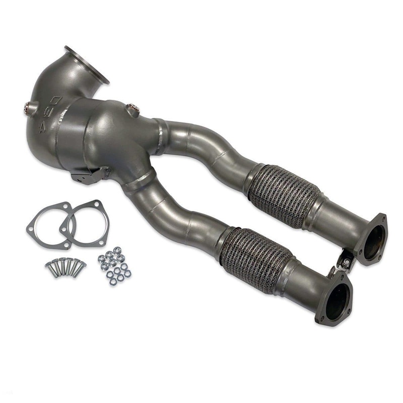 034Motorsport Stainless Steel Performance Downpipe / Audi 8S TTRS / 8V.5 RS3