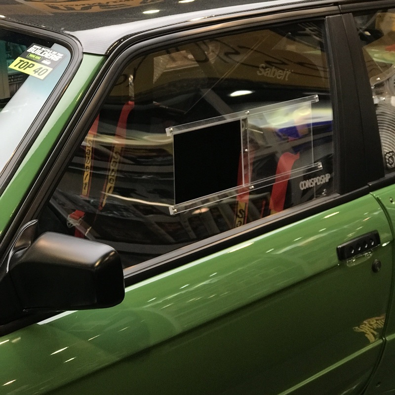 Polycarbonate Door Windows w/slider Kit – E30 Coupe