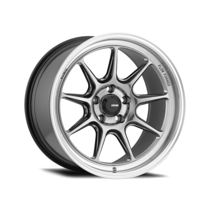 Konig Countergram 18″ 5×108 Hyper Chrome/Machined Lip (NLA)