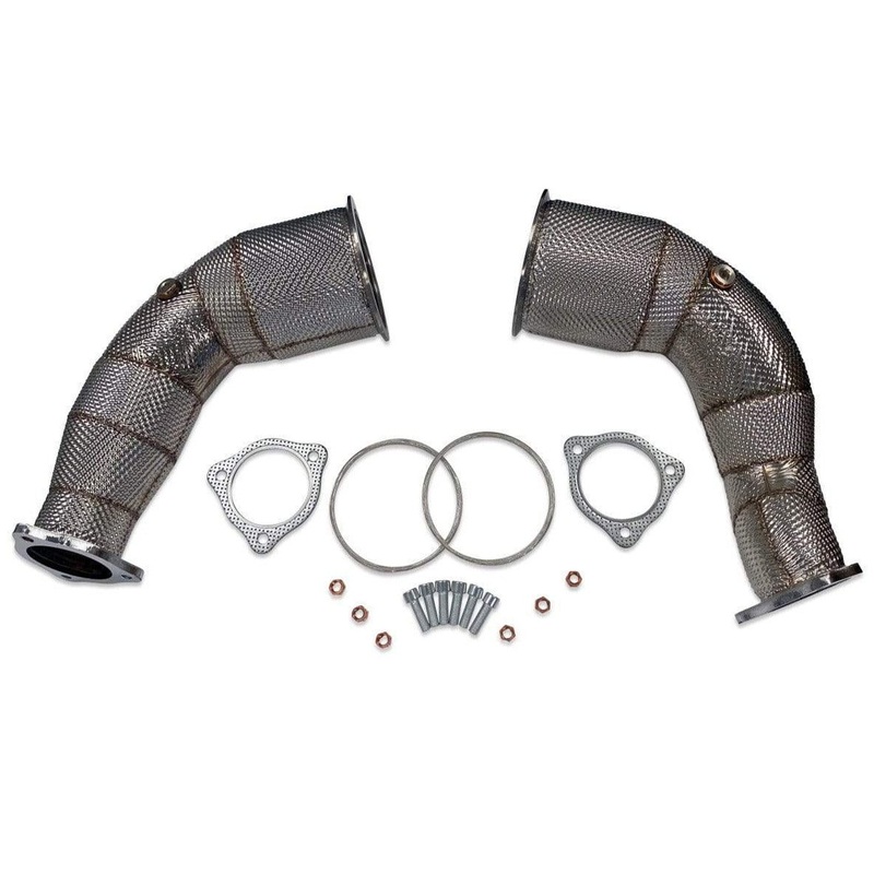 034Motorsport Stainless Steel Racing Catalyst Set / Audi B9 Audi RS5