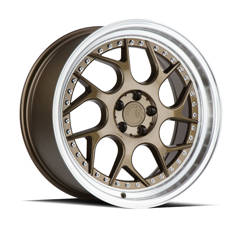 Aodhan DS01 18″ 5×114.3  Bronze w/Machined Lip