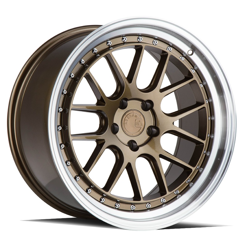 Aodhan DS06  19″ 5×114.3 Bronze w/Machined Lip