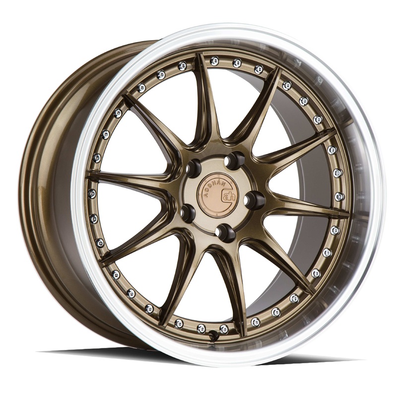 Aodhan DS07  19″ 5×114.3 Bronze w/Machined Lip