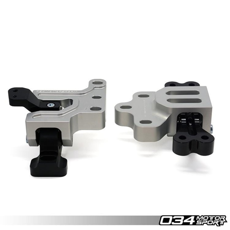 034Motorsport Streetsport Engine / Transmission Mount Pair / Volkswagen MKV / MKVI Golf / Jetta / GTI / GLI / Audi A3 / TT 2.0T