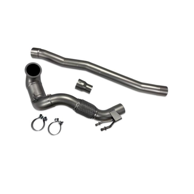 034Motorsport Cast Stainless Steel Racing Downpipe – Audi 8V A3 & S3 / VW Mk7 Golf R