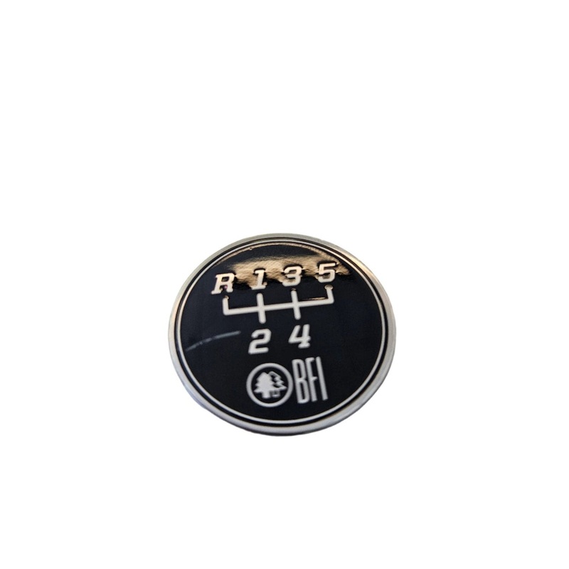 5-Speed Gate Pattern Coin for Heavy Weight Shift Knobs (Longitudinal)