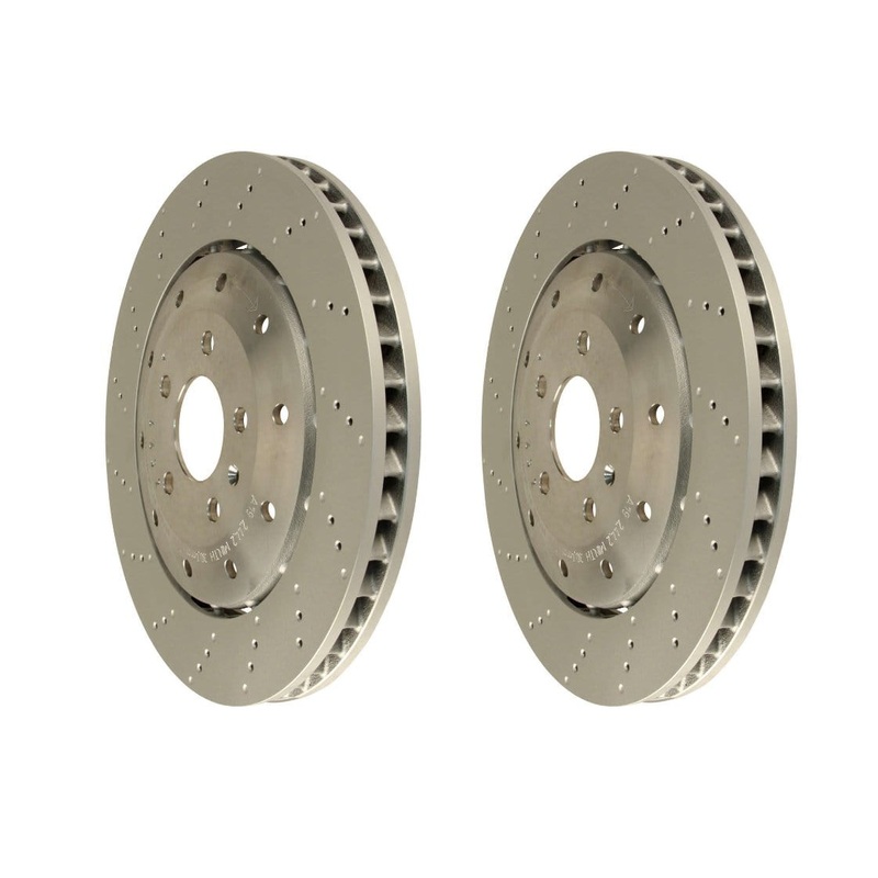 Rear Brake Rotor Set 356x32mm – Audi / Mk1 R8
