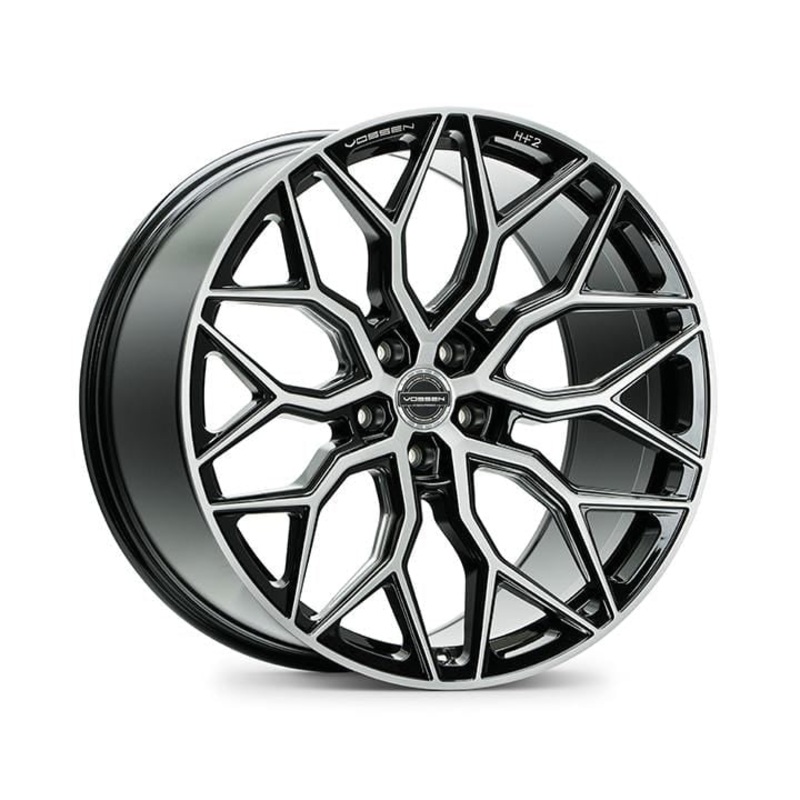 Vossen HF2 20″ 5×112 Brushed Gloss Black