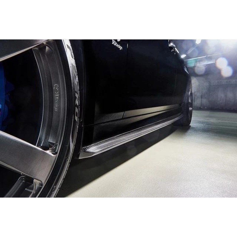 3D Design BMW F90 M5 Carbon Side Skirt Set