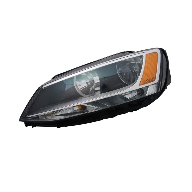 Left Headlight Assembly OE Halogen – VW / Mk6 Jetta