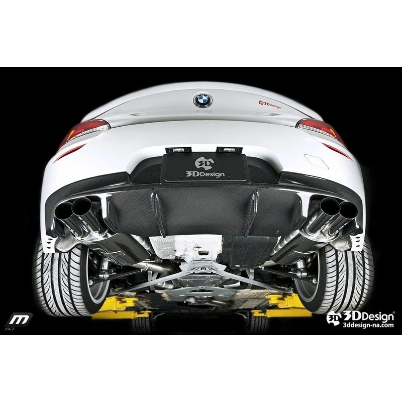 3D Design E89 Z4 M-Sport Carbon Rear Diffuser