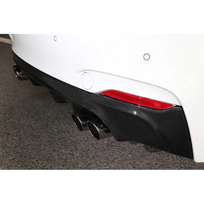 3D Design F22 2-Series M-Sport Carbon Rear Diffuser