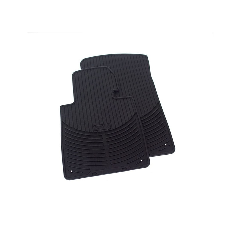 BMW Front All Weather Rubber Floor Mat E46 – Black