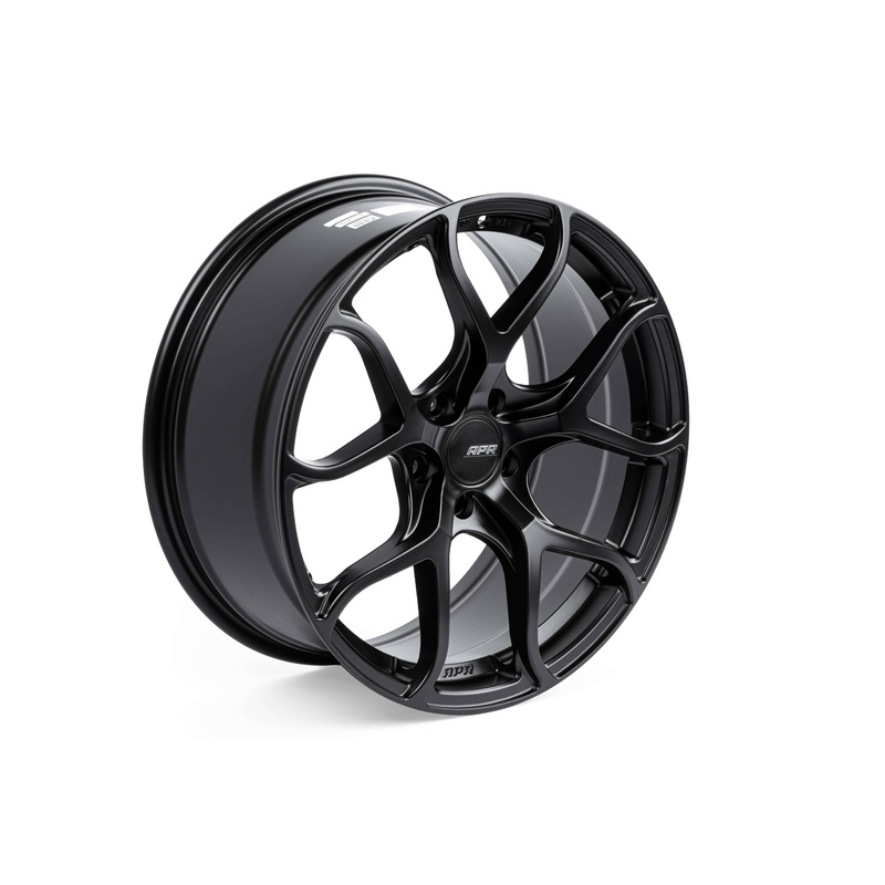 APR A01 19″ 5×112 Satin Black Flow Formed Wheel