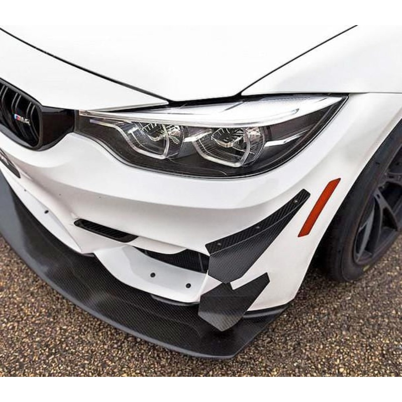 RKP BMW F8X M3 / M4 GT4 Carbon Bumper Canard Set