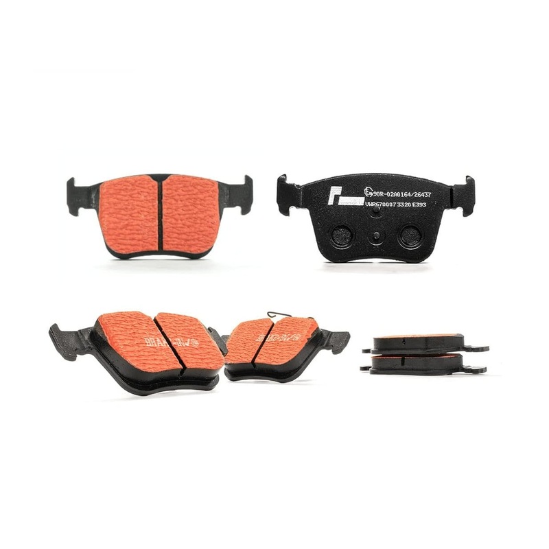 Racingline RP700 Performance Upgraded Rear Brake Pads (310x22mm) – VW/Audi Mk7/7.5 / GTI & more