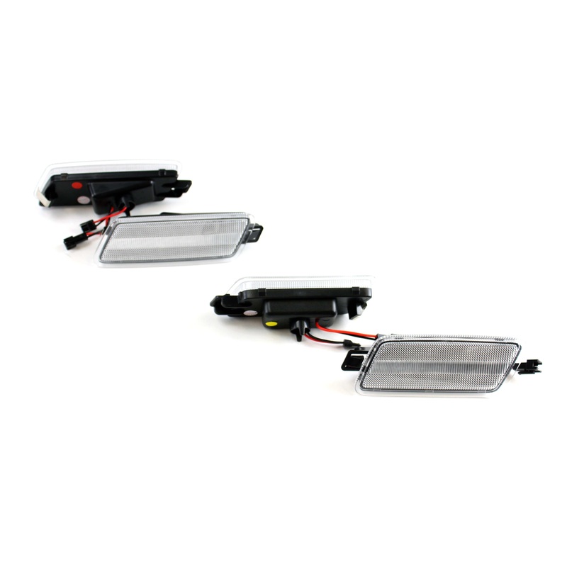 Clear Sidemarker Set (Front and Rear) – Audi / A7 / S7 / RS7