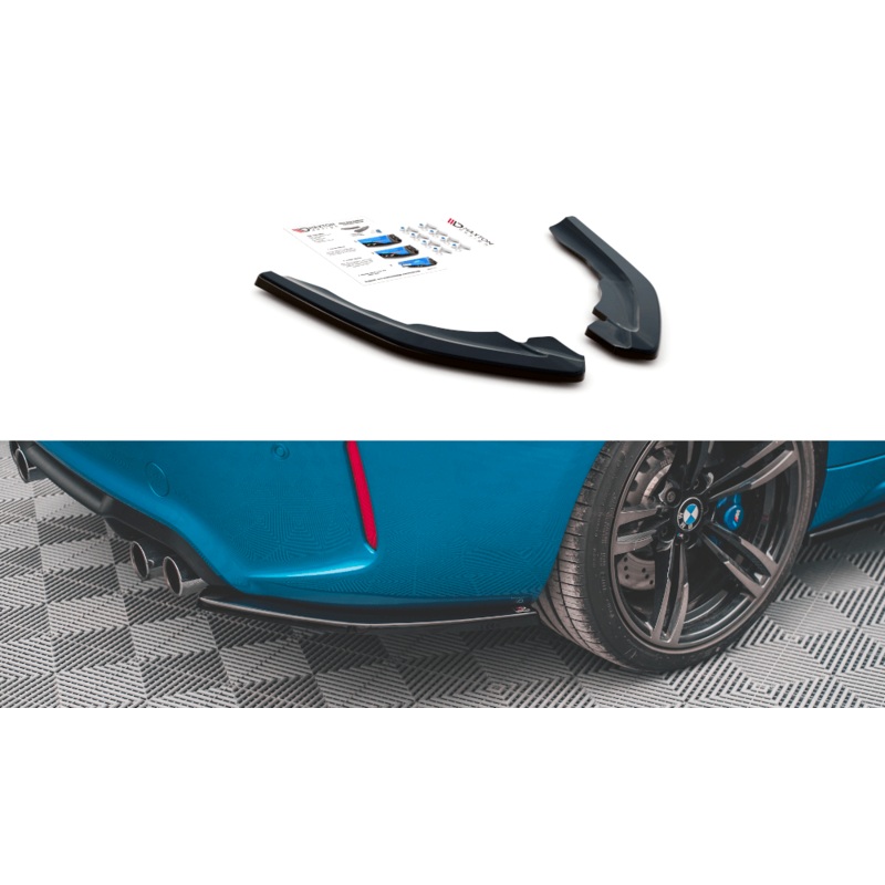 Maxton Design Rear Side Splitters V.2 BMW M2 F87