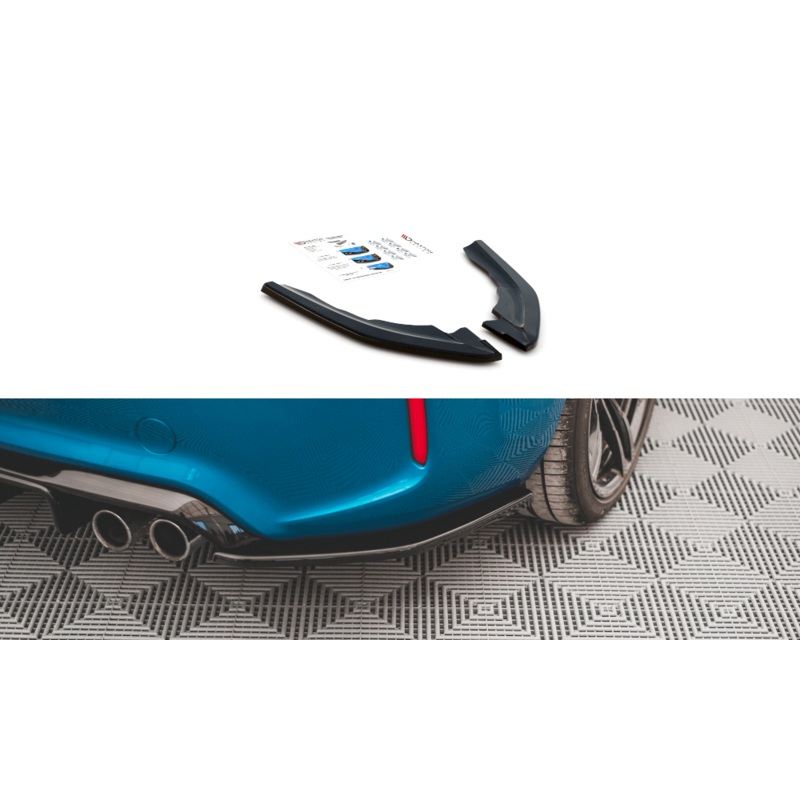 Maxton Design Rear Side Splitters V.3 BMW M2 F87