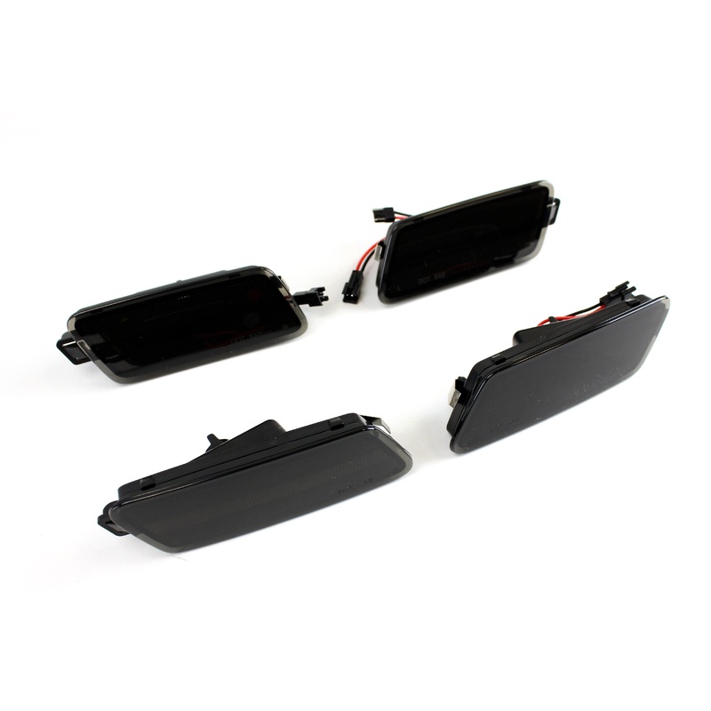 Smoked Sidemarker Set (Front and Rear) – Audi C7 A7 / S7 / RS7
