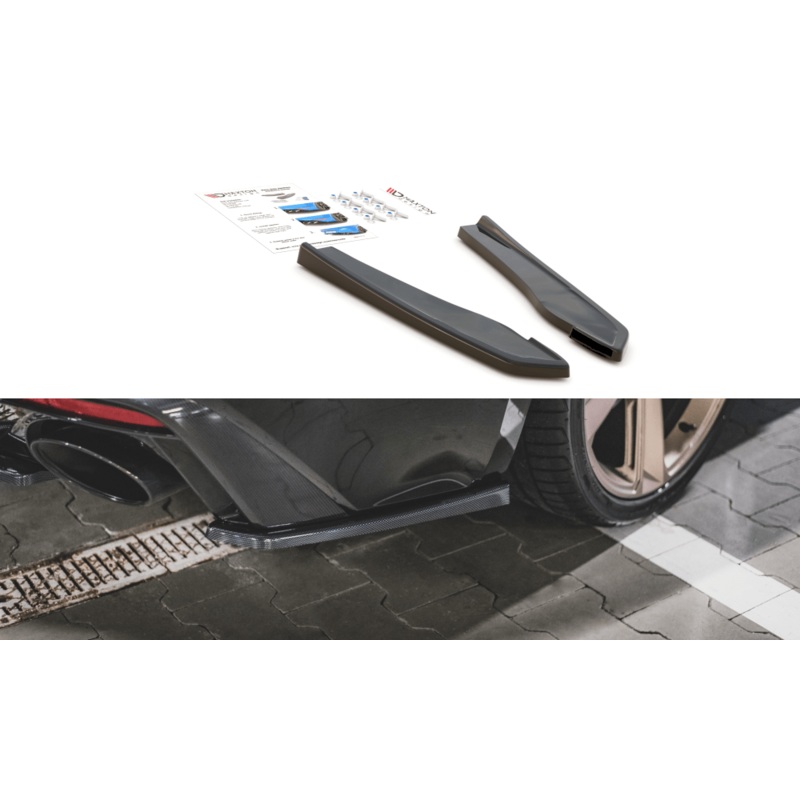 Maxton Design Rear Side Splitters Audi RS5 F5 Facelift