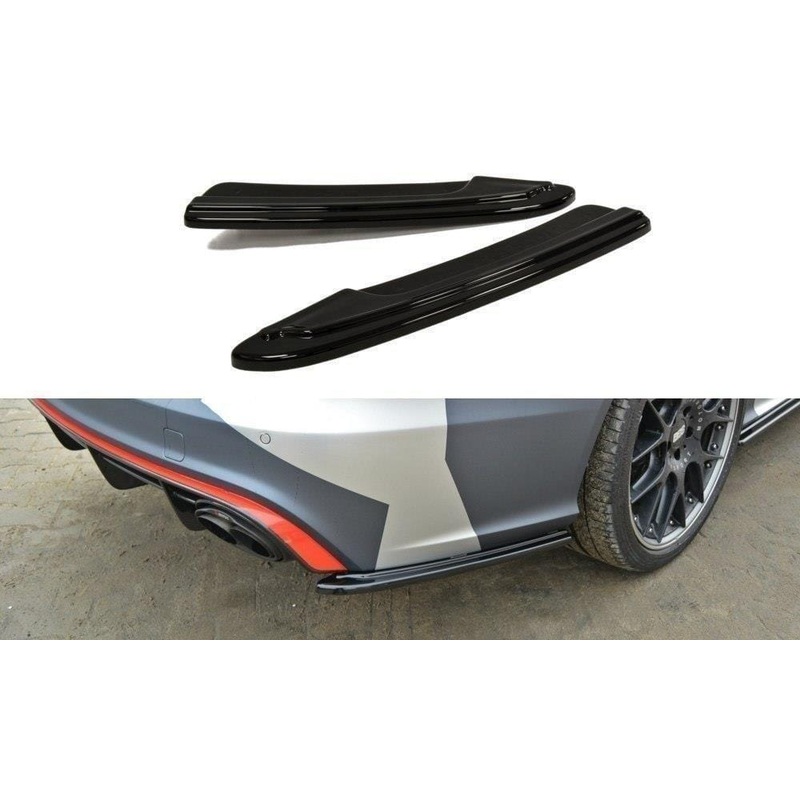 Maxton Design Rear Side Splitters Audi RS6 C7 / C7 FL