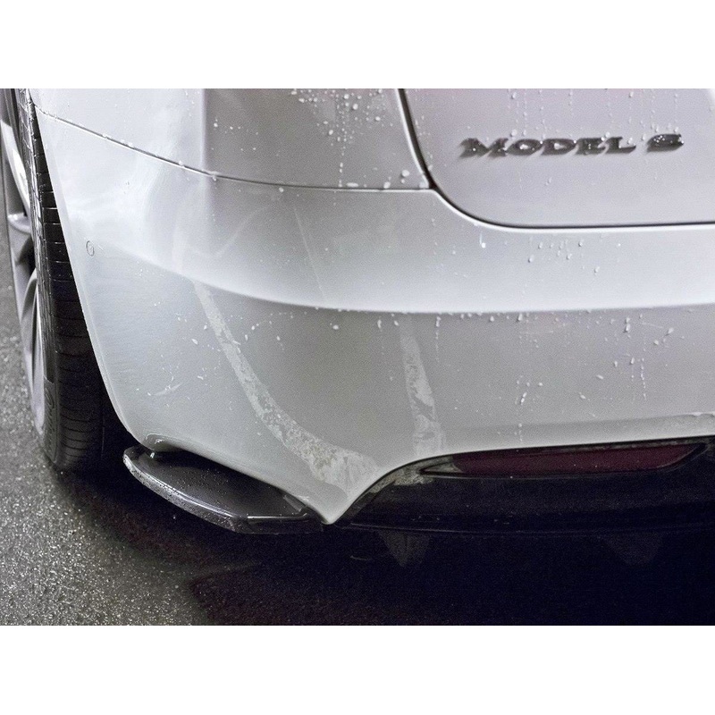 Maxton Design Rear Side Splitters Tesla Model S Facelift