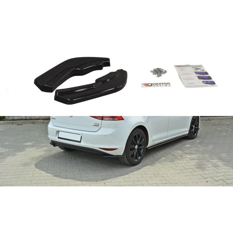 Maxton Design Rear Side Splitters VW Golf Mk7 Standard