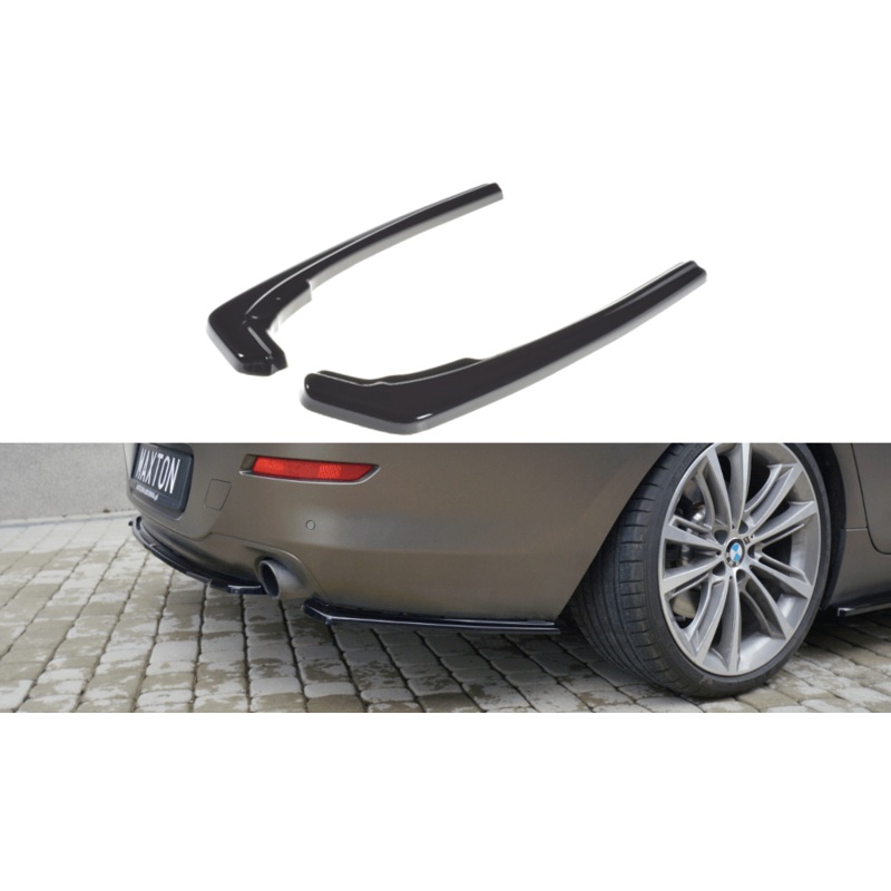 Maxton Design Rear Side Splitters BMW 6 Gran Coup