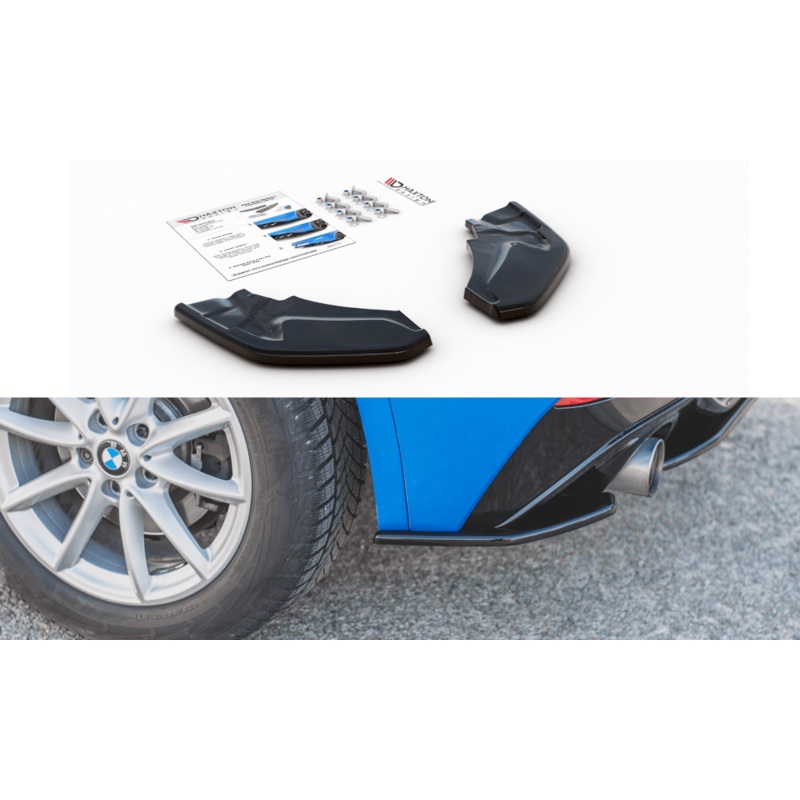 Maxton Design Rear Side Splitters BMW X2 F39 M-Package