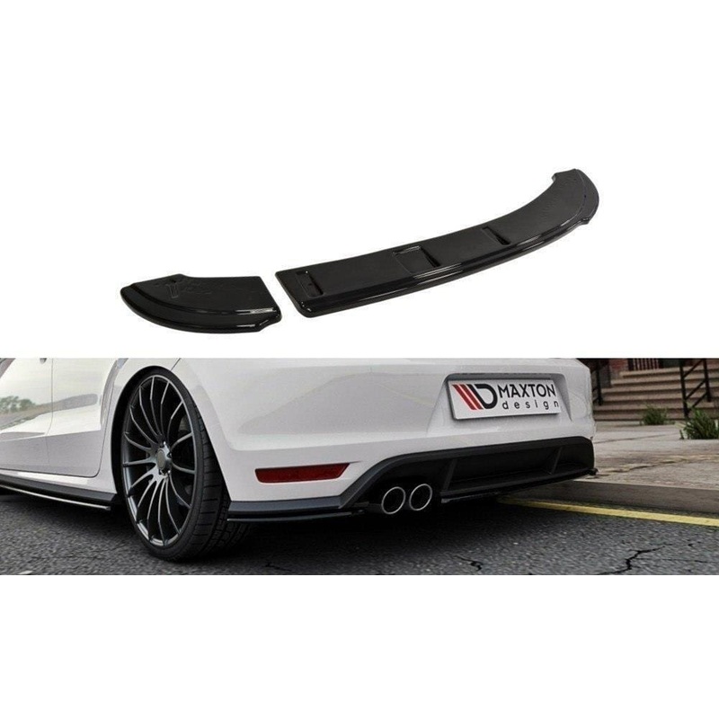 Maxton Design Rear Splitter VW Polo Mk5 GTi Facelift