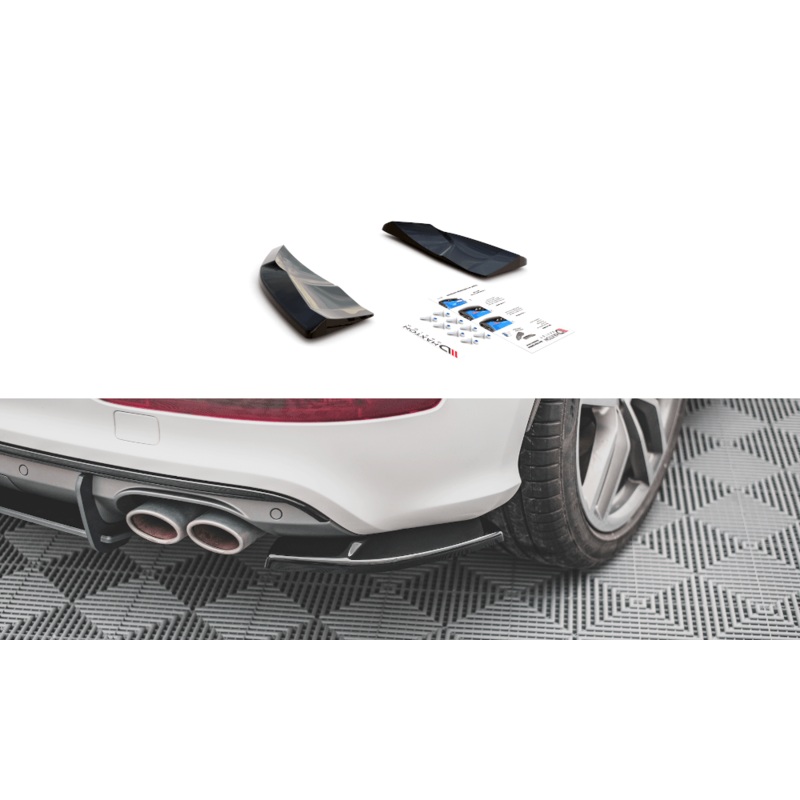 Maxton Design Rear Side Splitters Audi SQ5 Mk1 (8R)