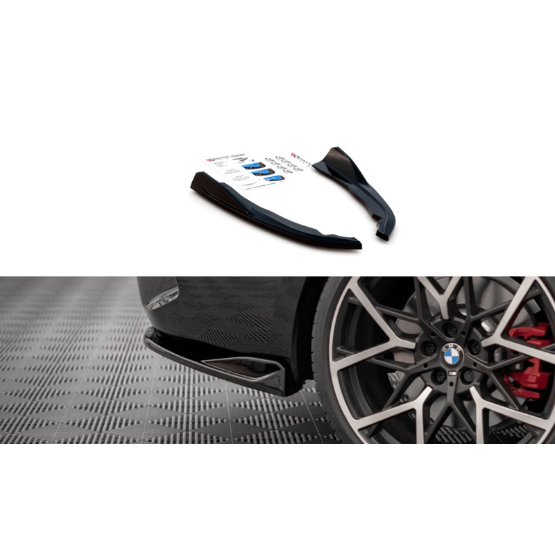 Maxton Design Rear Side Splitters V.2 BMW 4 M-Package G22
