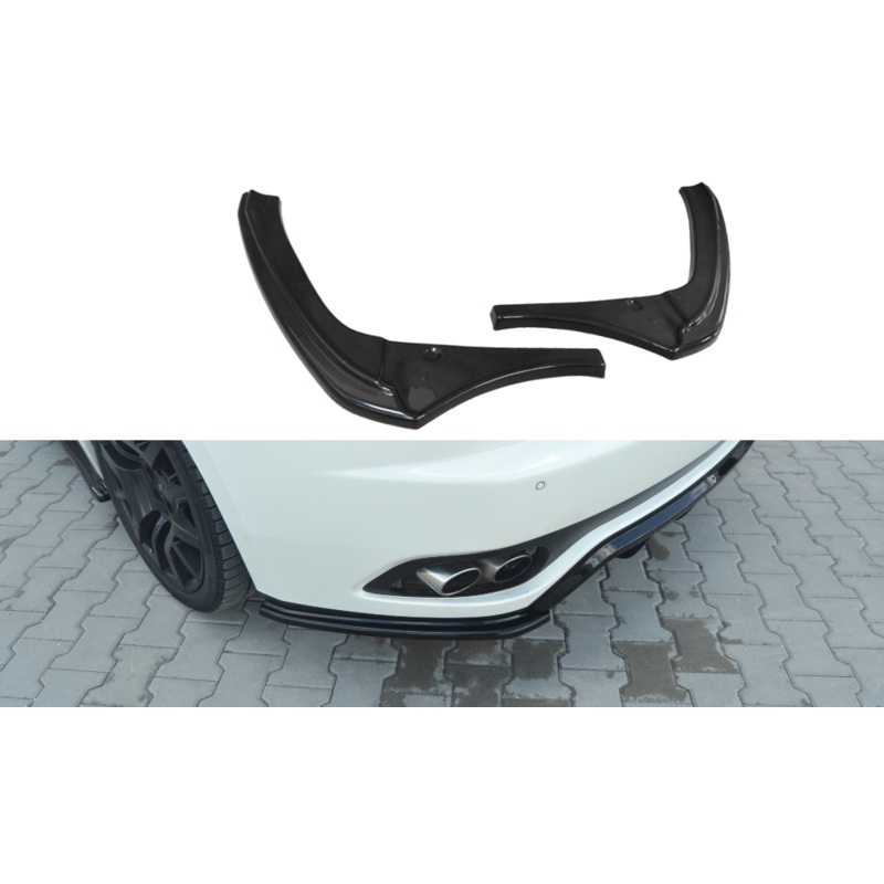 Maxton Design Rear Side Splitters V.2 Maserati Granturismo 2007-2011