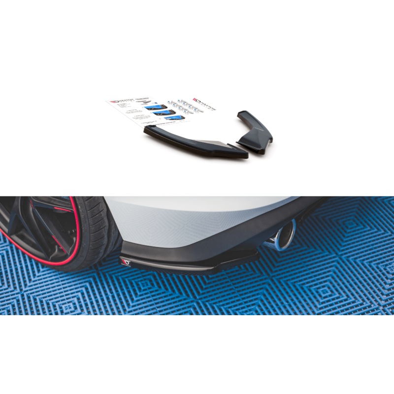Maxton Design Rear Side Splitters Volkswagen Golf Mk8 GTi