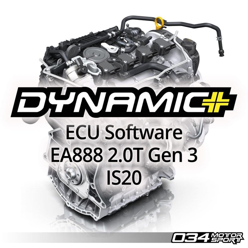 034Motorsport Dynamic+ ECU Tune for MQB Mk7 & Audi 2.0T Gen 3 (IS20)