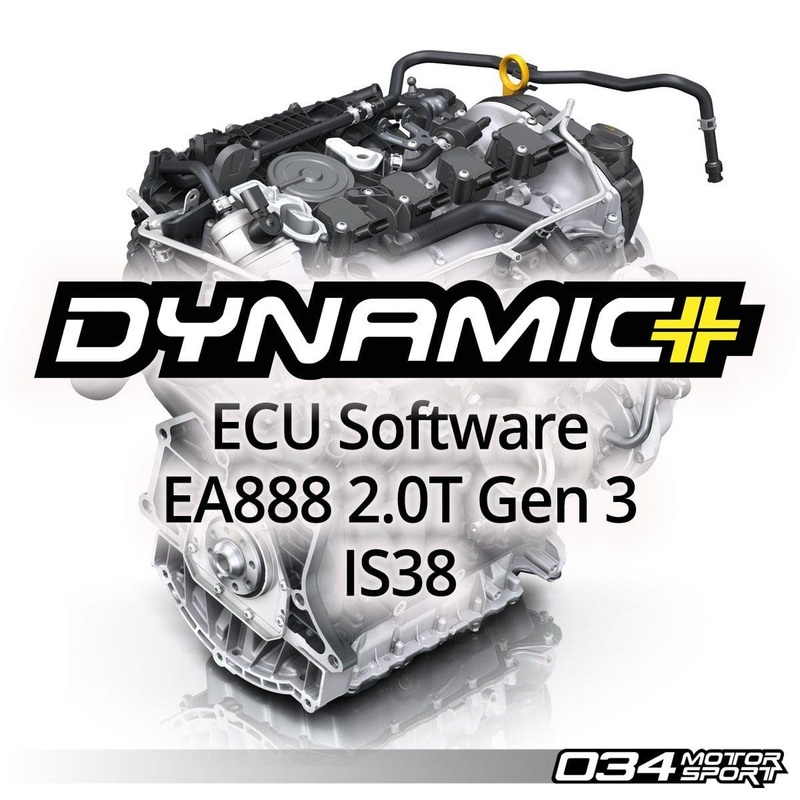 034Motorsport Dynamic+ ECU Tune for MQB Mk7 & Audi 2.0T Gen 3 (IS38)