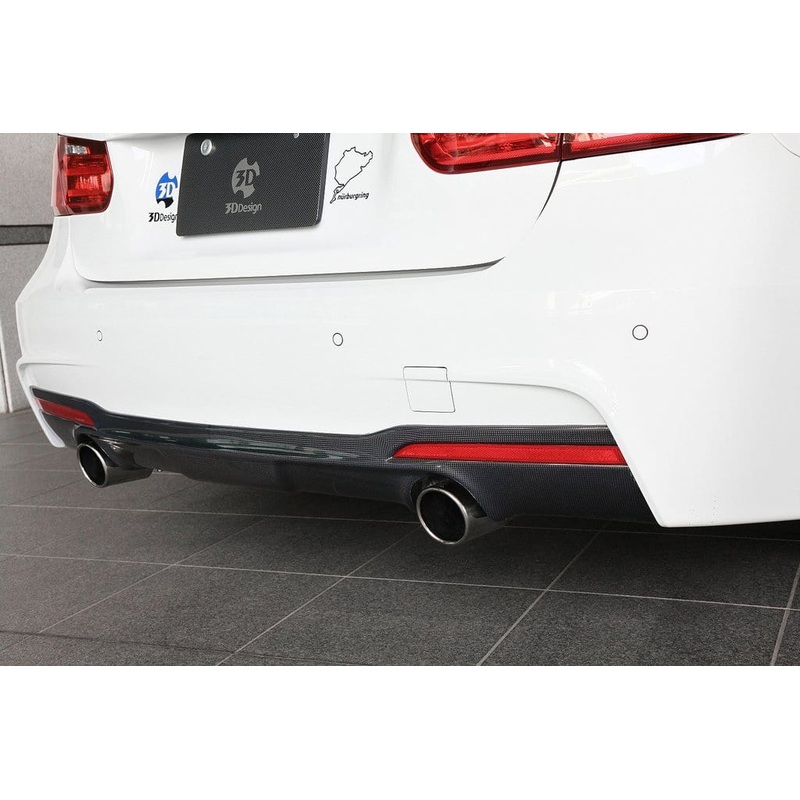 3D Design – 3 Series F30 / F31 M-Sport 335i Rear Diffuser 2 tip