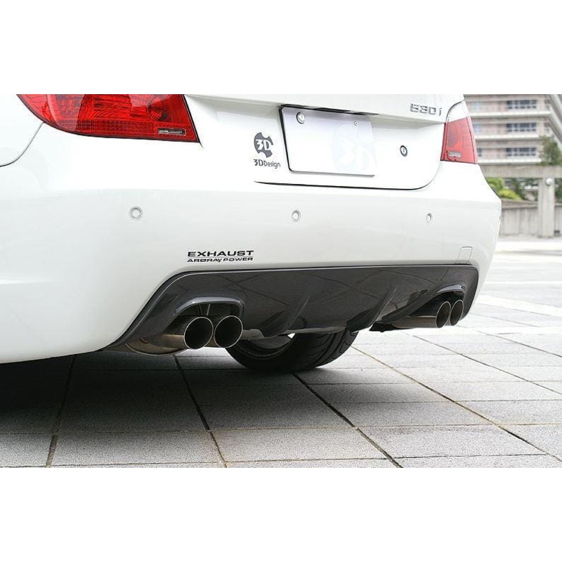 3D Design – 5 Series E60 / E61 M-Sport Rear Diffuser 4 tip