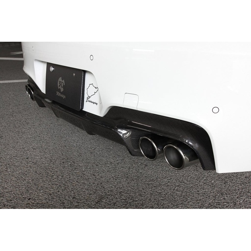 3D Design – 6 Series F06 / F12 / F13 M-Sport Rear Diffuser Carbon